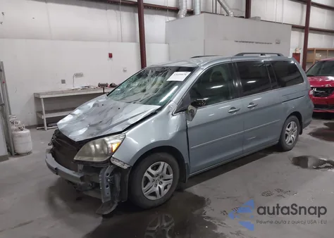 2007 Honda Odyssey Ex from USA, damaged, VIN 5FNRL38407B078264